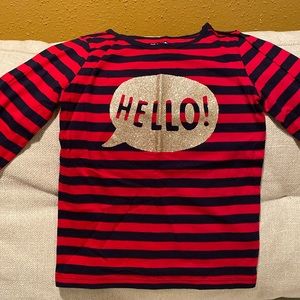 Red and Navy Stripe Tee! 🌷5 for $20